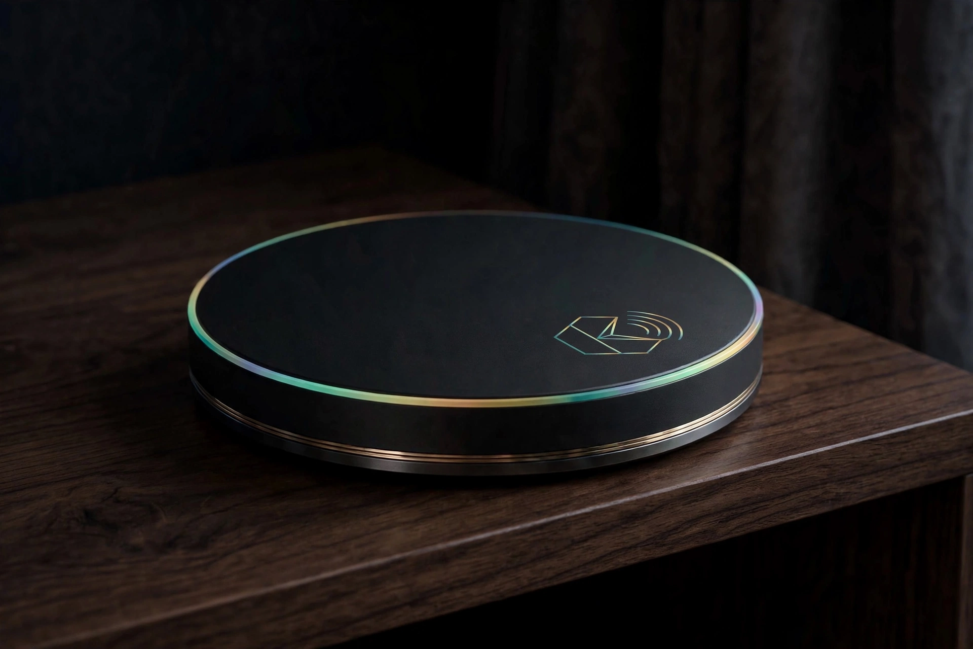 Concept rendering of the Root hub, designed to disappear into the room