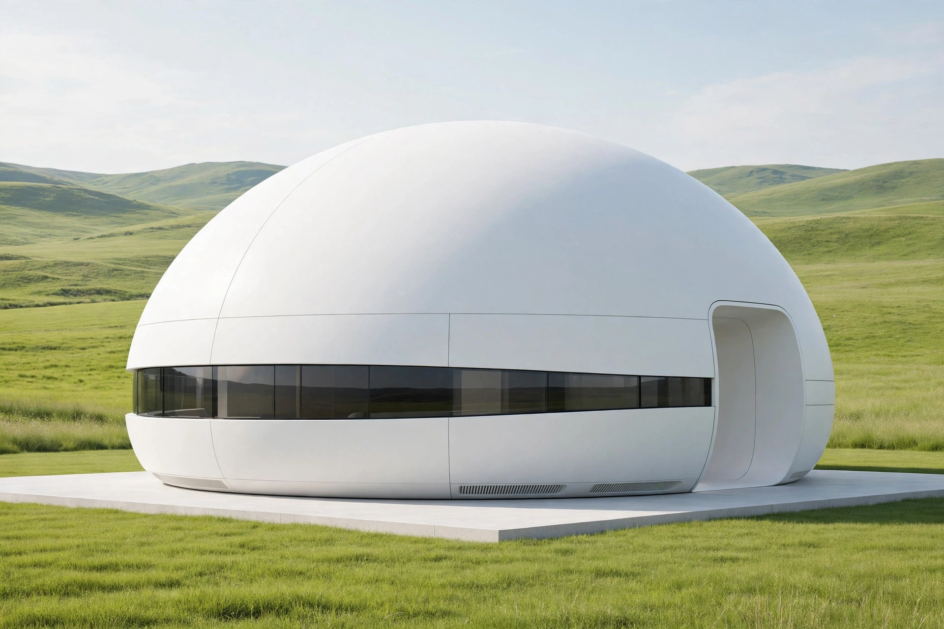 Kore Structures dome home, concept visualization